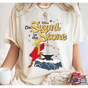 Sword In The Stone Shirt And Magic Kingdom Unisex